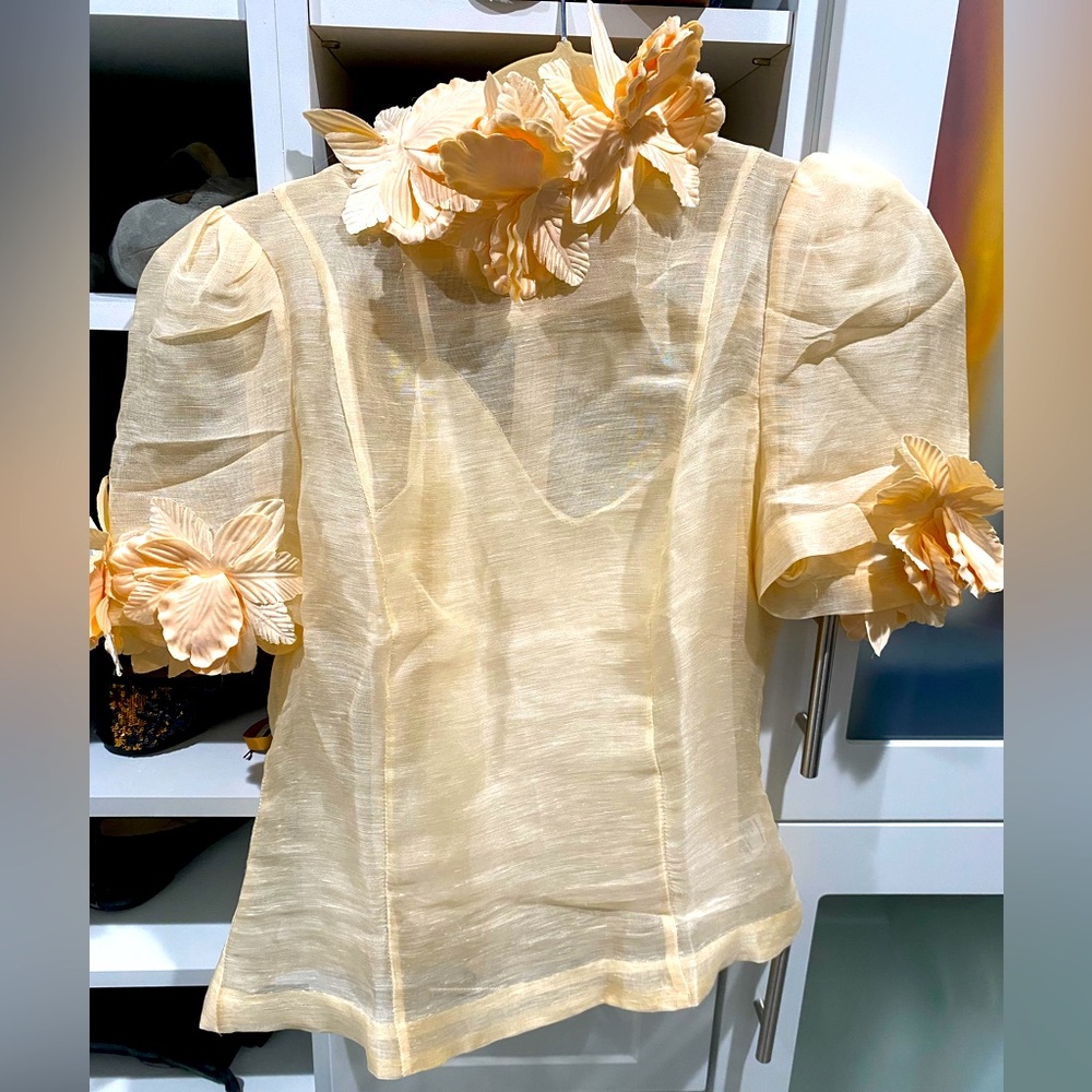 Zimmerman New Collection Winter 2023 Blouse- SIZE 1